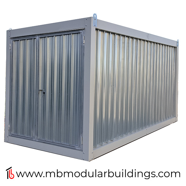 Large Galvanized Steel Portable Storage Containers